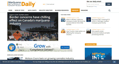 Desktop Screenshot of mjbizdaily.com